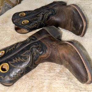 Ariat Kids Brown and Black Western Boots